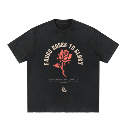 Faded Roses To Glory Vintage T-Shirt