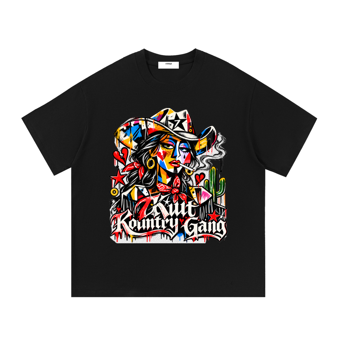 Casso Cowgirl Essential Cotton T-Shirt