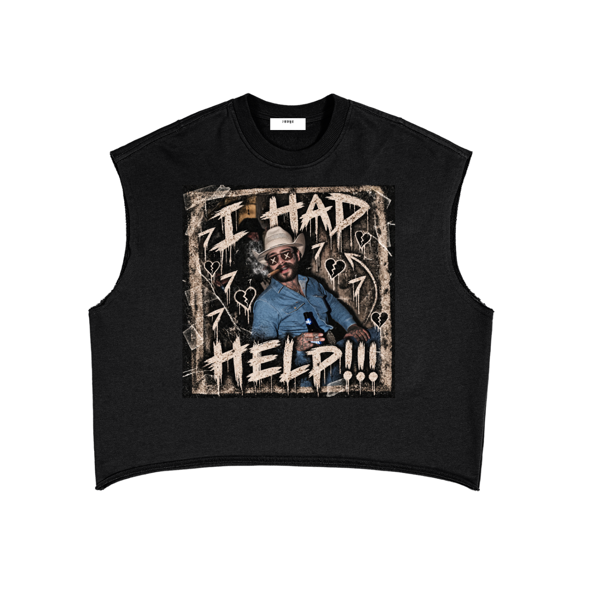 HELP Boxy Tank Top